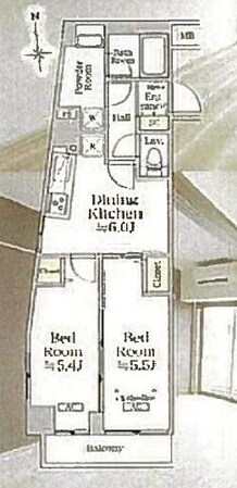 アイル押上ノースの物件間取画像